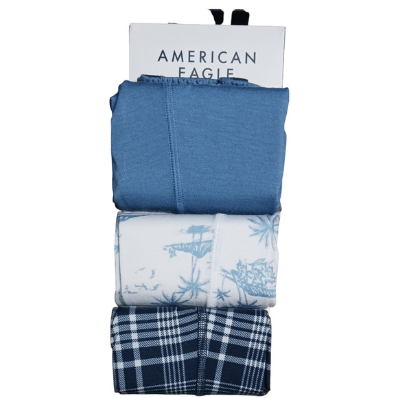 American Eagle Men’s Stretch Boxer 3-Pack Ultra Soft 4" Inseam XS (26-28) New - Picture 11 of 16